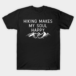 Hiking Makes My Soul Happy T-Shirt